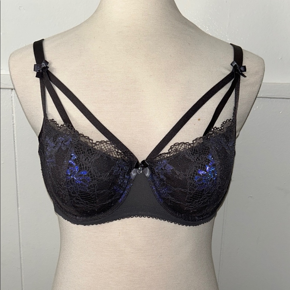 NWT! Savage X Fenty Black Lace Bra